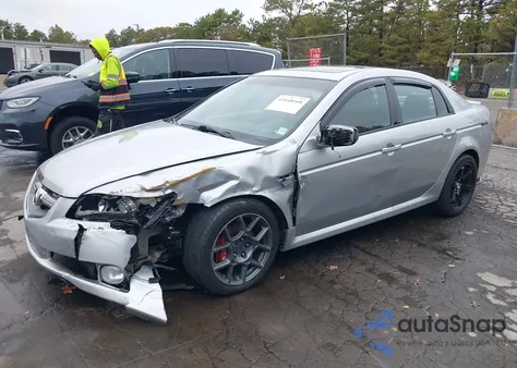 2007 Acura Tl Type S from USA, damaged, VIN 19UUA76567A007485